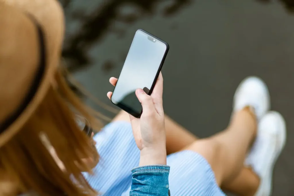 Close-up of a smartphone