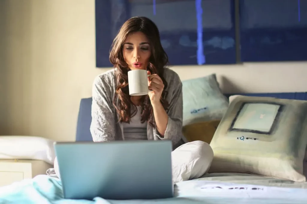 A Realtor designing a social media ad for an open house.